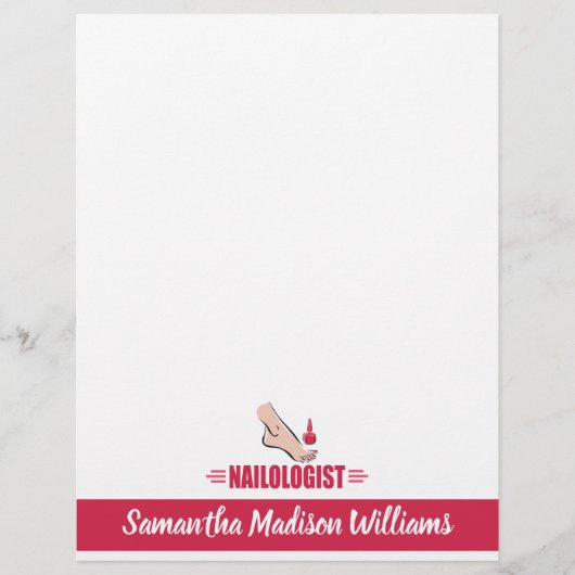 Humoureus Pink Pools nagelzout Flyer (Voorkant)