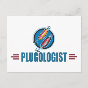 Humoureus Plug Vist Briefkaart