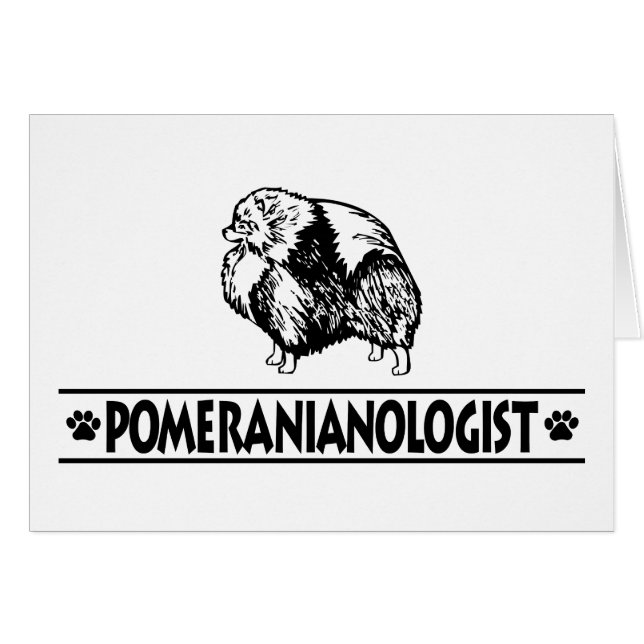 Humoureus Pommeren (Voorkant Horizontaal)