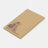 Humoureus Saint Anthony van Padua Post-it® Notes (Schuin)