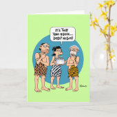 Humoureus Senior Dad Birthday Kaart (Gele Bloem)