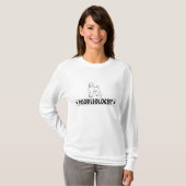 Humoureus standaard t-shirt (Voorkant volledig)
