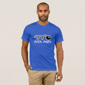 Humoureus t-shirt voor poolspelers | Achtbal (Voorkant volledig)