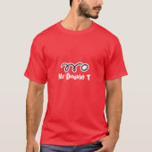 Humoureus tafeltennis t-shirt met grappig slogan (Voorkant)