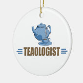 Humoureus Tea Keramisch Ornament (Links)
