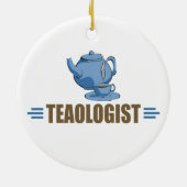 Humoureus Tea Keramisch Ornament (Achterkant)