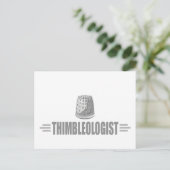 Humoureus Thimble Sewing Briefkaart (Staand voorkant)