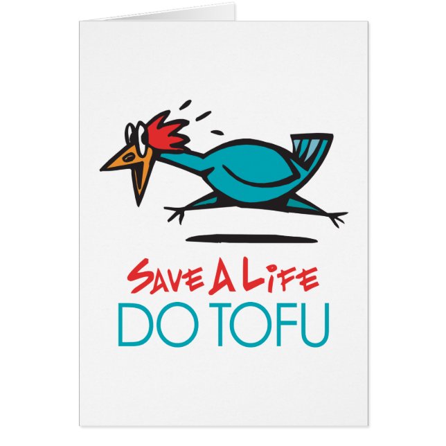 Humoureus Tofu-ontwerp (Voorkant)
