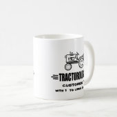Humoureus tractor Racing Koffiemok (Voorkant rechts)