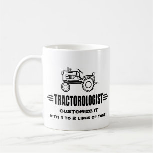 Humoureus tractor Racing Koffiemok