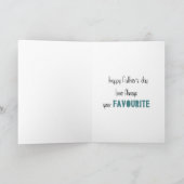 Humoureus vaderdag kaart (Binnen)