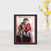 Humoureus Valentijnsdag dacht Wenskaart Kaart (Gele Bloem)