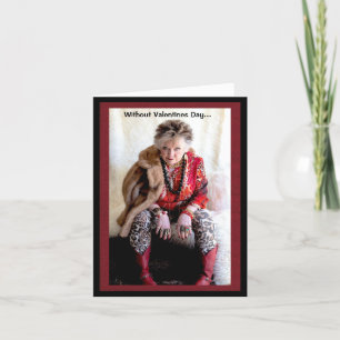 Humoureus Valentijnsdag dacht Wenskaart Kaart