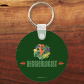 Humoureus vegetariër sleutelhanger (Voorkant)