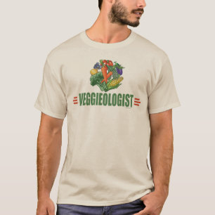 Humoureus vegetariër t-shirt