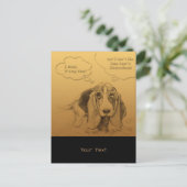 Humoureus Vietnamees jaar V Briefkaart (Staand voorkant)