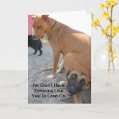 Humoureus vriendschapskaart kaart (Gele Bloem)