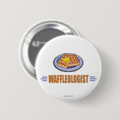 Humoureus Waffle Chef Ronde Button 5,7 Cm (Voorkant /achterkant)