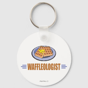 Humoureus Waffle Chef Sleutelhanger