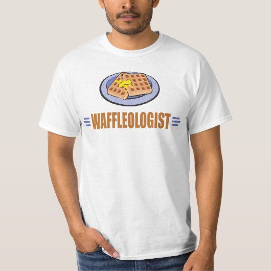 Humoureus Waffle Chef T-shirt (Voorkant)