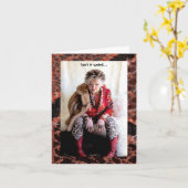 Humoureus Wenskaart links en rechts Kaart (Gele Bloem)