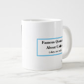 Humoureus Winston Churchill Coffee Quote Grote Koffiekop (Voorkant rechts)