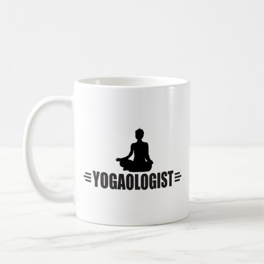 Humoureus Yoga Koffiemok (Links)