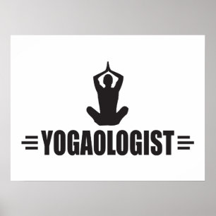 Humoureus Yoga Poster