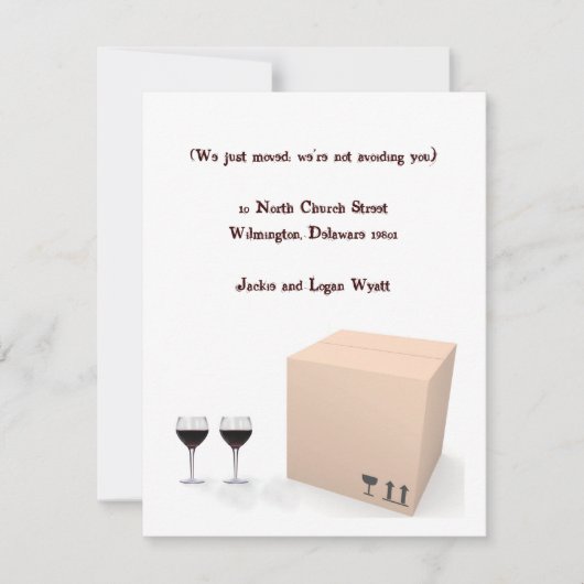 Humoureuze aankondiging (Voorkant)