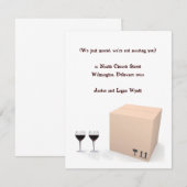 Humoureuze aankondiging (Voorkant / Achterkant)