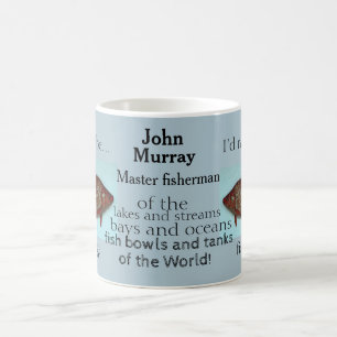 Humoureuze amateurvisser-Ik wil liever vissen Koffiemok