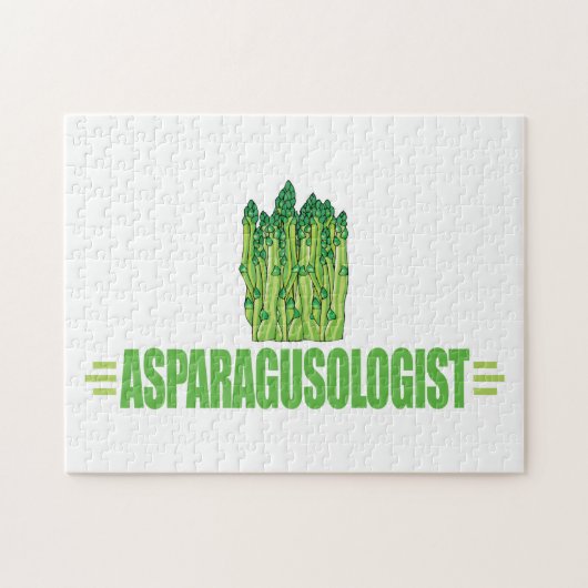 Humoureuze asperges legpuzzel (Horizontaal)