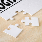 Humoureuze behandeling Walker Coonhound Legpuzzel (Zijkant)