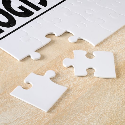 Humoureuze behandeling Walker Coonhound Legpuzzel (Zijkant)