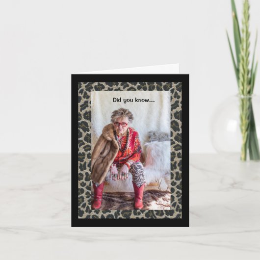 Humoureuze bevinding dat Stress een desserts-kaart Kaart (Voorkant)