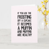 Humoureuze Birthday Kaart (Gele Bloem)