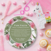 Humoureuze Borden voor Tropisch Weddenschap Papieren Bordje (Feest)