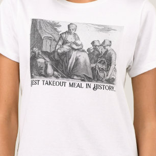 Humoureuze borstvoeding  mammabeelden t-shirt