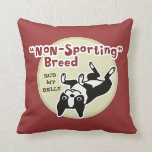 Humoureuze Boston Terrier - Nonsporting Breed Kussen