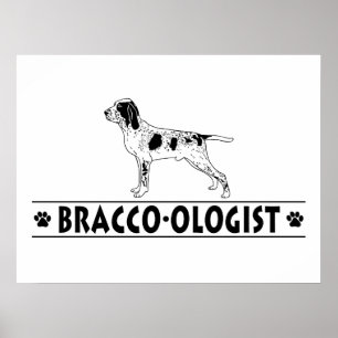 Humoureuze Bracco Italiano Poster