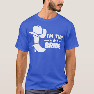 Humoureuze bruiloft Bachelorettes Bride T-shirt