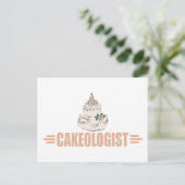 Humoureuze Cake Decorating Briefkaart (Staand voorkant)