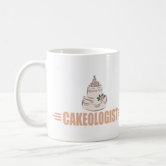 Humoureuze Cake Decorating Koffiemok (Links)