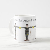 Humoureuze Charlie Scarecrow Mok (Voorkant links)