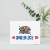 Humoureuze cluster briefkaart (Staand voorkant)