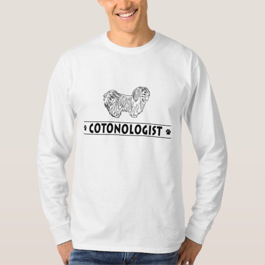 Humoureuze Coton de Tulear T-shirt (Voorkant)