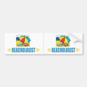 Humoureuze doorsnede bumpersticker