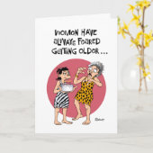 Humoureuze F2F-verjaardag Kaart (Gele Bloem)