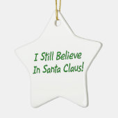 Humoureuze feestdag keramisch ornament (Links)