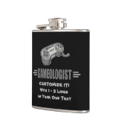 Humoureuze gamer heupfles (Links)